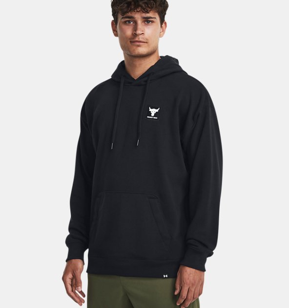 Under Armour Men's Project Rock Heavyweight Terry Hoodie